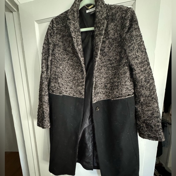 Liz Claiborne long wool coat - Picture 2 of 7